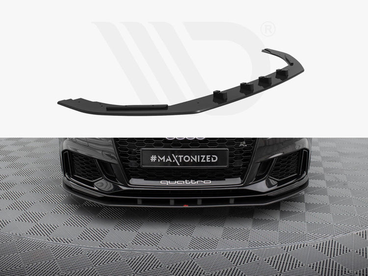 Street PRO Front Splitter Audi RS3 Sedan 8V Facelift - Wayside Performance 