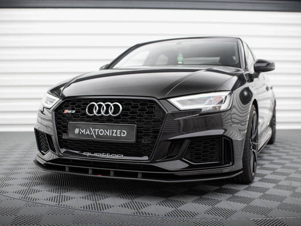 Street PRO Front Splitter Audi RS3 Sedan 8V Facelift - Wayside Performance 
