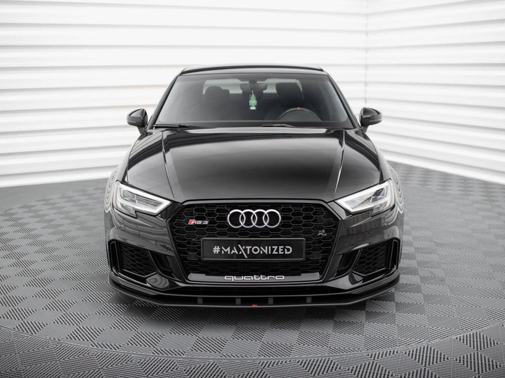 Street PRO Front Splitter Audi RS3 Sedan 8V Facelift - Wayside Performance 
