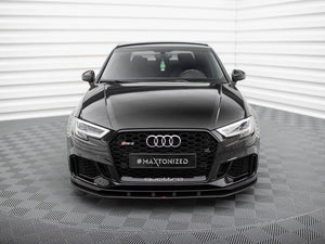Street PRO Front Splitter Audi RS3 Sedan 8V Facelift - Wayside Performance 
