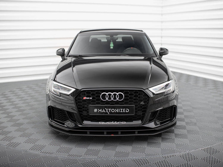 Street PRO Front Splitter Audi RS3 Sedan 8V Facelift - Wayside Performance 
