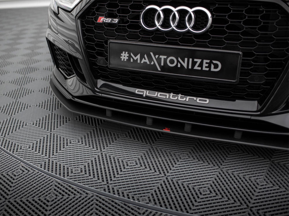 Street PRO Front Splitter Audi RS3 Sedan 8V Facelift - Wayside Performance 