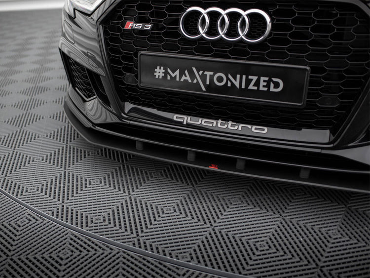 Street PRO Front Splitter Audi RS3 Sedan 8V Facelift - Wayside Performance 