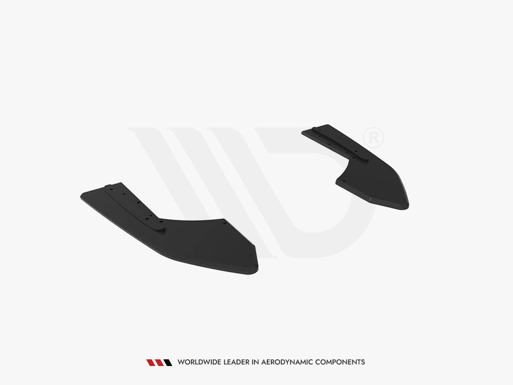 Street Pro Rear Side Splitters Audi RS3 Sedan 8V Facelift - Wayside Performance 
