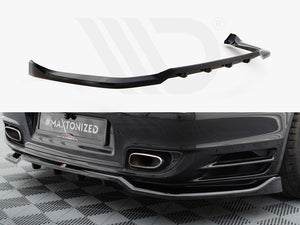Central Rear Splitter (Vertical Bars) Porsche 911 Turbo 997 - Wayside Performance 