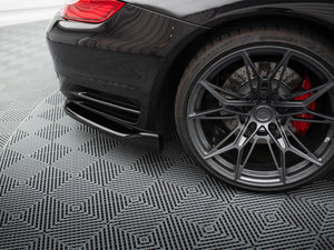 Central Rear Splitter (Vertical Bars) Porsche 911 Turbo 997 - Wayside Performance 