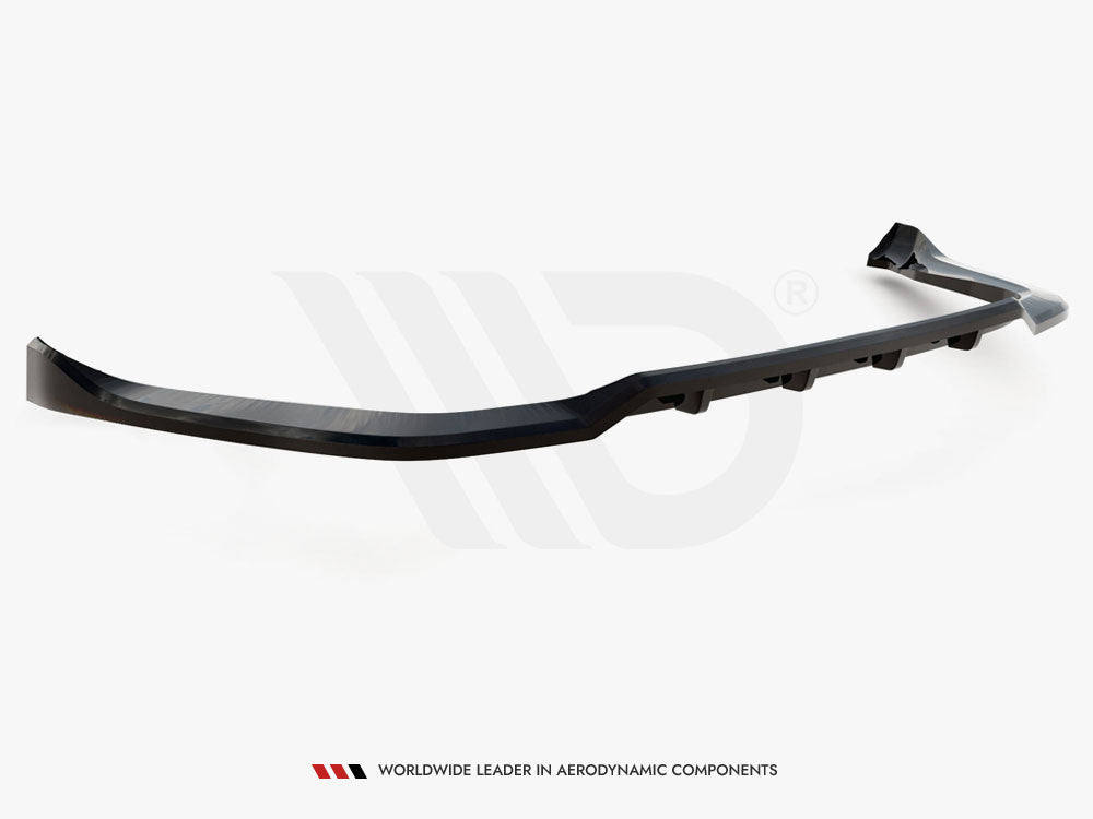 Central Rear Splitter (Vertical Bars) Porsche 911 Turbo 997 - Wayside Performance 