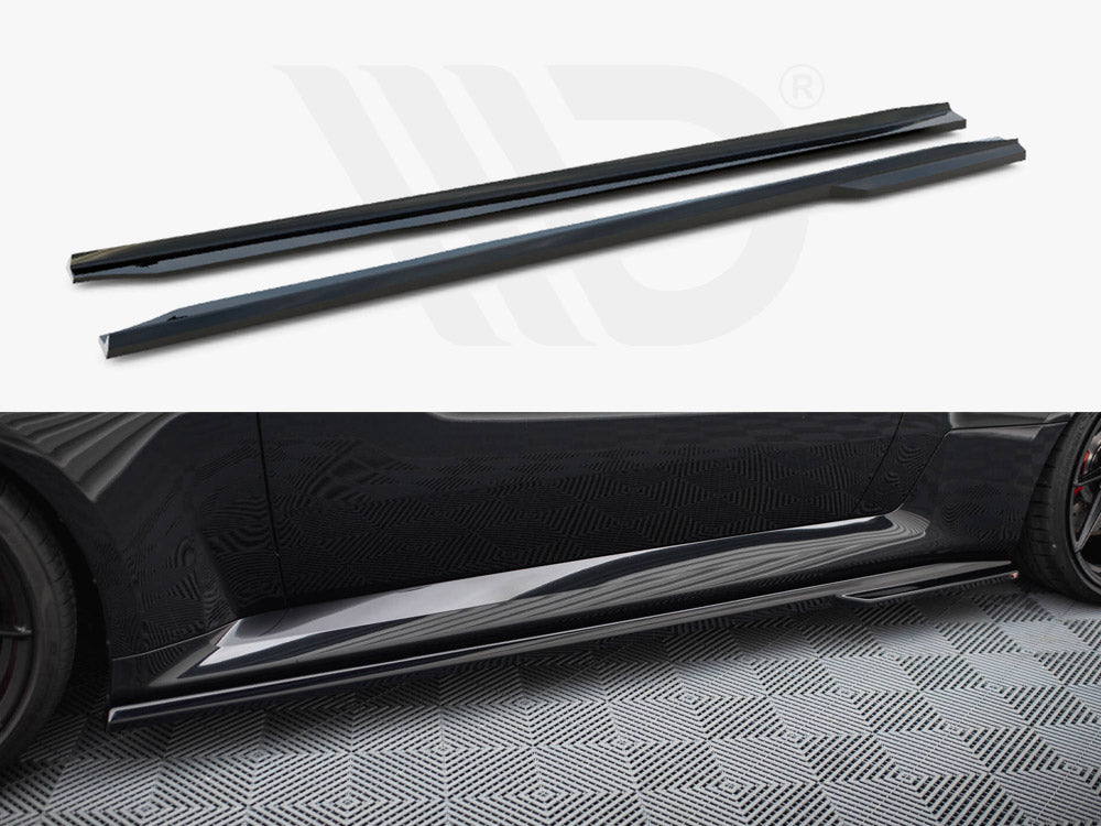 Side Skirts Diffusers V.1 BMW M2 G87 - Wayside Performance 