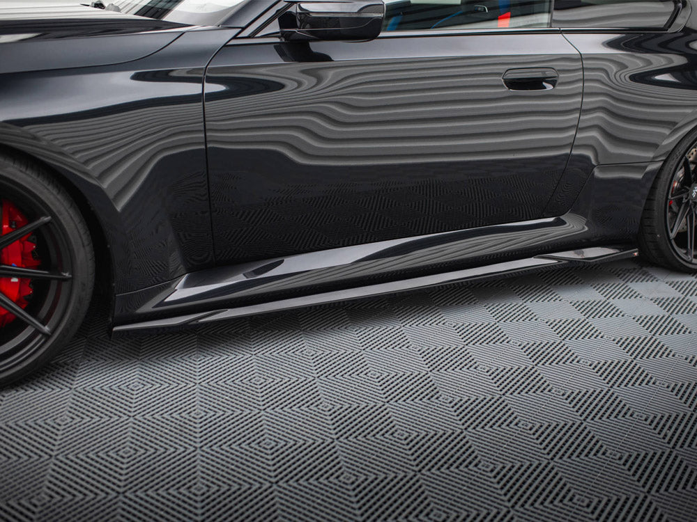 Side Skirts Diffusers V.2 BMW M2 G87 - Wayside Performance 