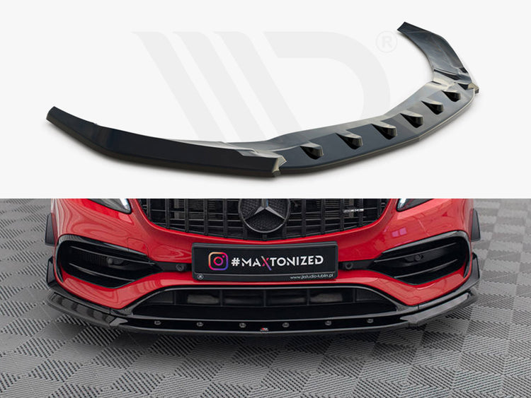 Front Splitter V.1 Mercedes-Benz A45 Aero W176 Facelift - Wayside Performance 
