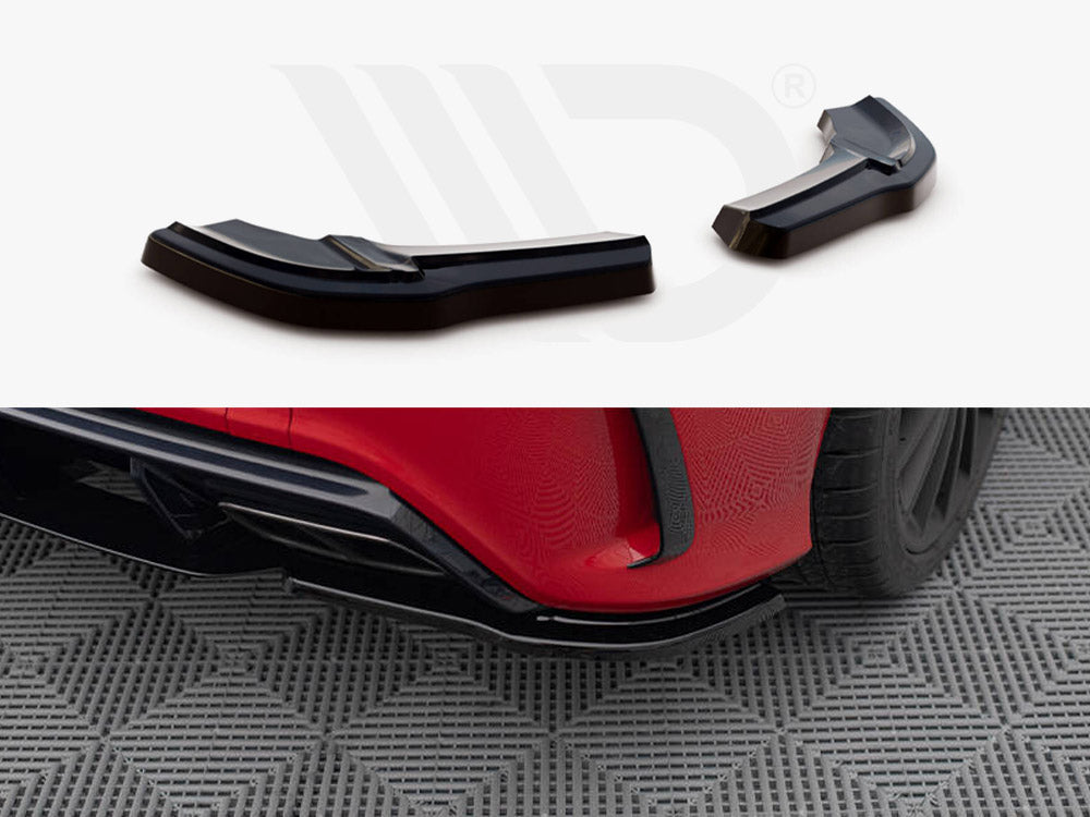 Rear Side Splitters Mercedes A W176 AMG Facelift - Wayside Performance 