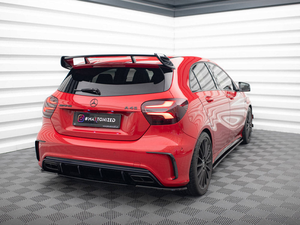 Rear Side Splitters Mercedes A W176 AMG Facelift - Wayside Performance 
