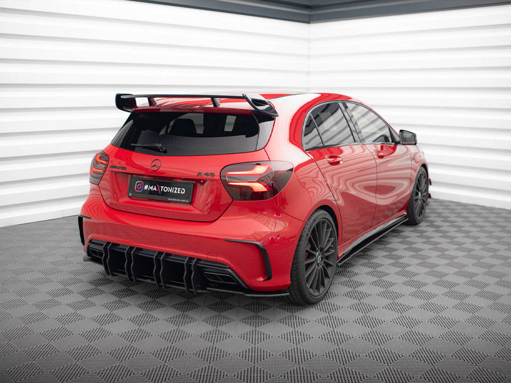 Rear Side Splitters Mercedes A W176 AMG Facelift - Wayside Performance 