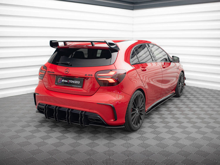 Rear Side Splitters Mercedes A W176 AMG Facelift - Wayside Performance 