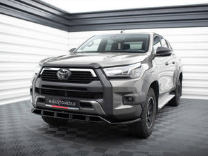 Front Splitter Toyota Hilux Invincible Mk8 Facelift - Wayside Performance 