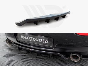 Central Rear Splitter (Vertical Bars) BMW Z4 M-Pack E89 Facelift - Wayside Performance 