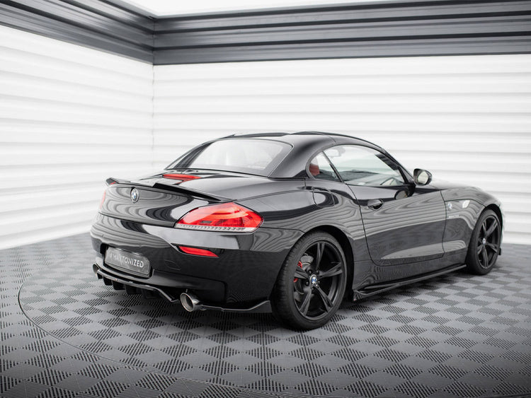 Central Rear Splitter (Vertical Bars) BMW Z4 M-Pack E89 Facelift - Wayside Performance 