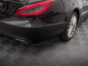 Rear Side Splitters Mercedes-Benz CLS C218 - Wayside Performance 