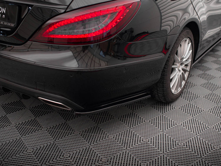 Rear Side Splitters Mercedes-Benz CLS C218 - Wayside Performance 