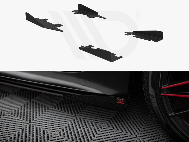 Side Flaps Audi A7 S-Line C7 - Wayside Performance 