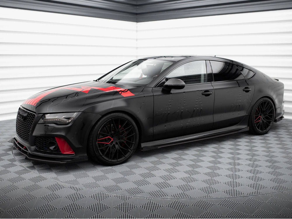 Side Flaps Audi A7 S-Line C7 - Wayside Performance 