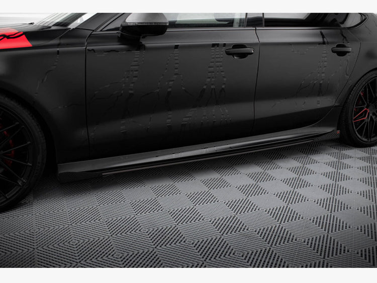 Side Flaps Audi A7 S-Line C7 - Wayside Performance 