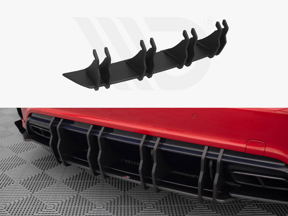 Street PRO Rear Diffuser Mercedes-Benz A 45 AMG W176 Facelift - Wayside Performance