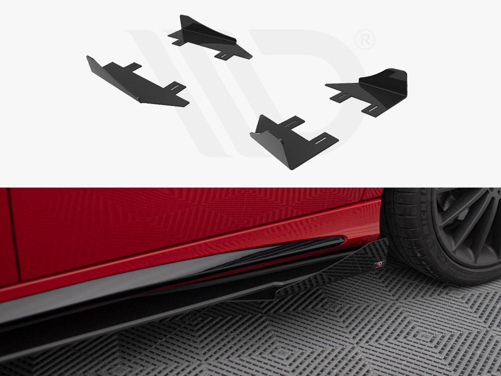 Side Flaps Mercedes-Benz A 45 AMG W176 Facelift - Wayside Performance 