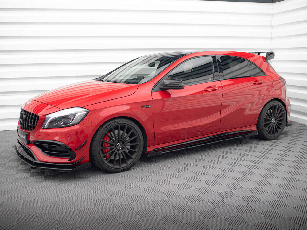 Side Flaps Mercedes-Benz A 45 AMG W176 Facelift - Wayside Performance 