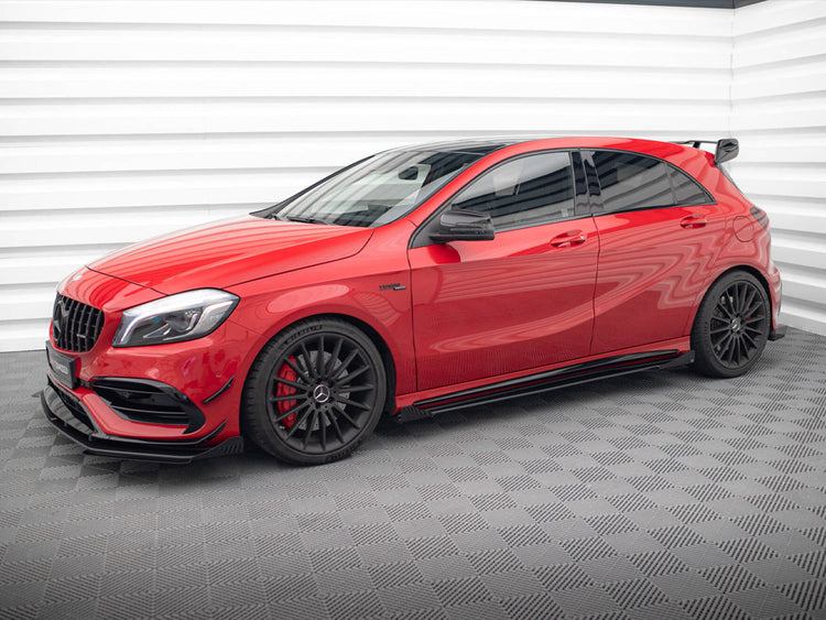 Side Flaps Mercedes-Benz A 45 AMG W176 Facelift - Wayside Performance 