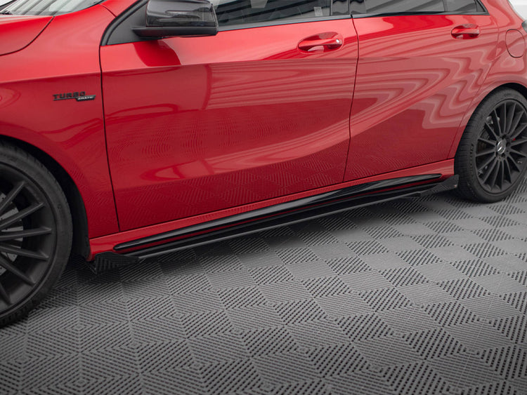 Side Flaps Mercedes-Benz A 45 AMG W176 Facelift - Wayside Performance 