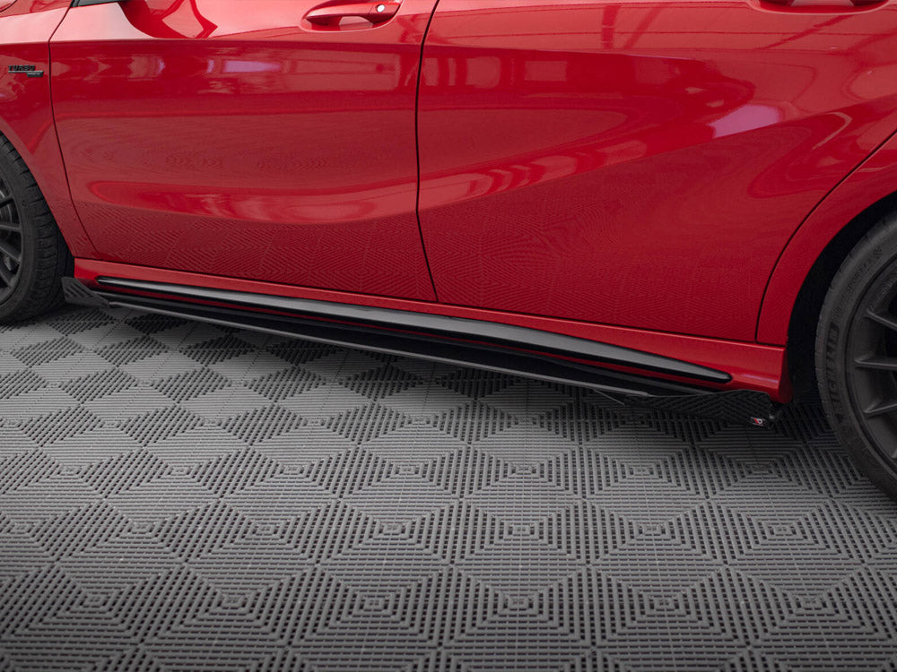 Side Flaps Mercedes-Benz A 45 AMG W176 Facelift - Wayside Performance 