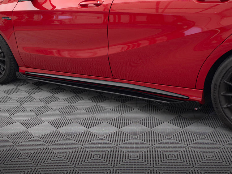 Side Flaps Mercedes-Benz A 45 AMG W176 Facelift - Wayside Performance 