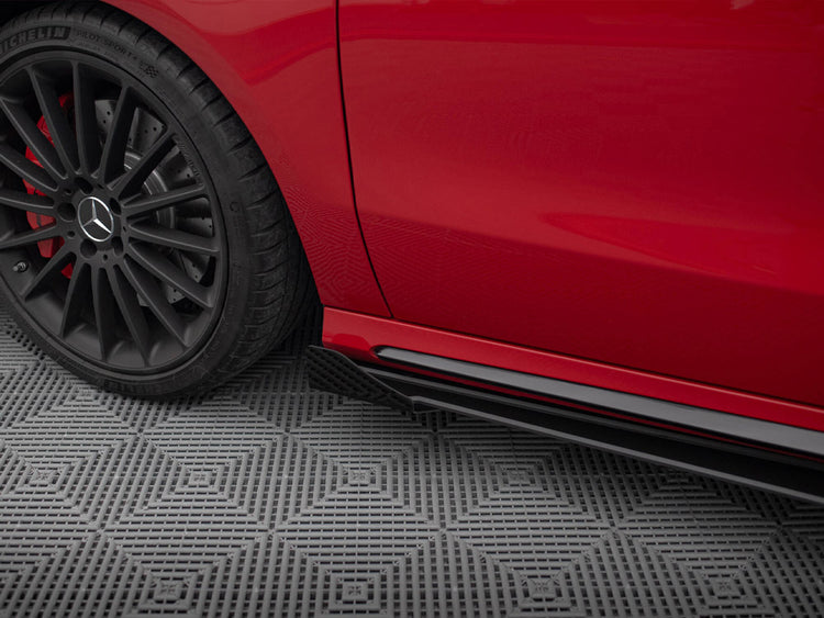 Side Flaps Mercedes-Benz A 45 AMG W176 Facelift - Wayside Performance 