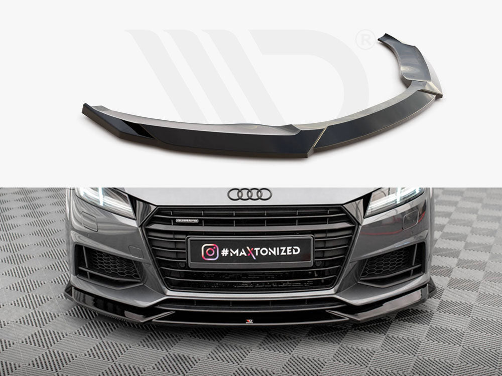 Front Splitter V.1 Audi TT S / S-Line 8S - Wayside Performance 