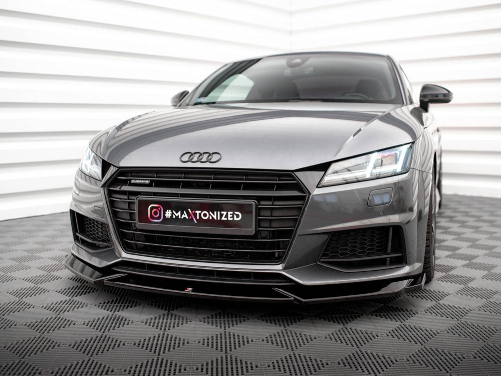 Front Splitter V.1 Audi TT S / S-Line 8S - Wayside Performance 