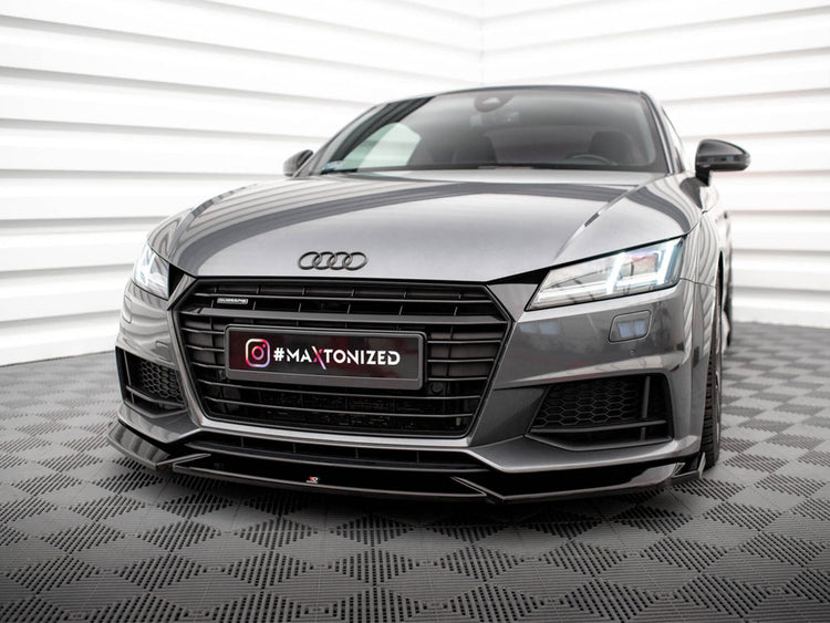 Front Splitter V.1 Audi TT S / S-Line 8S - Wayside Performance 