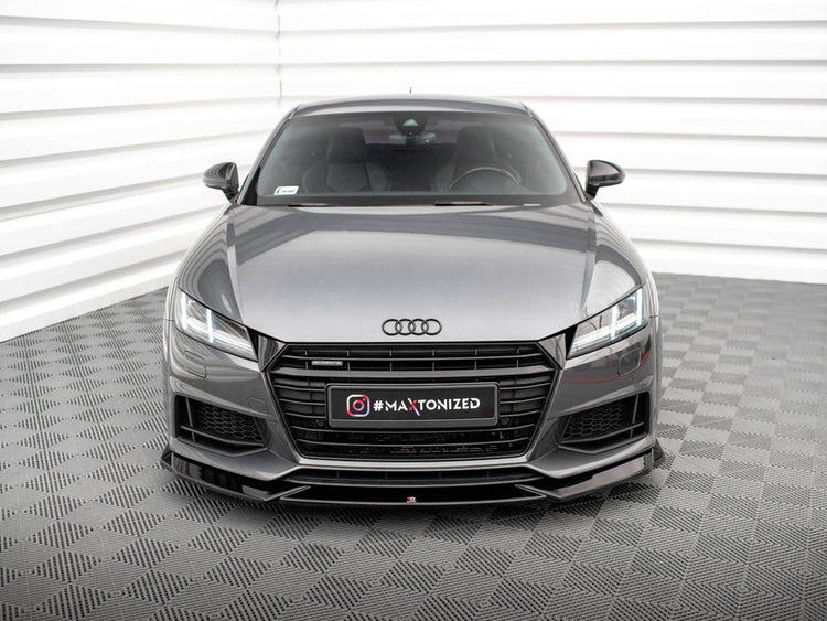 Front Splitter V.1 Audi TT S / S-Line 8S - Wayside Performance 