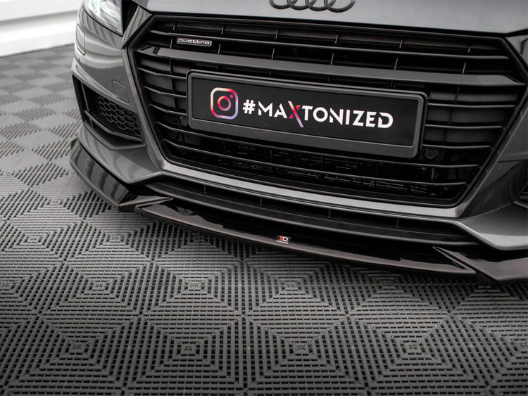 Front Splitter V.1 Audi TT S / S-Line 8S - Wayside Performance 