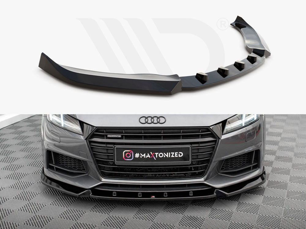Front Splitter V.2 Audi TT S / S-Line 8S - Wayside Performance 
