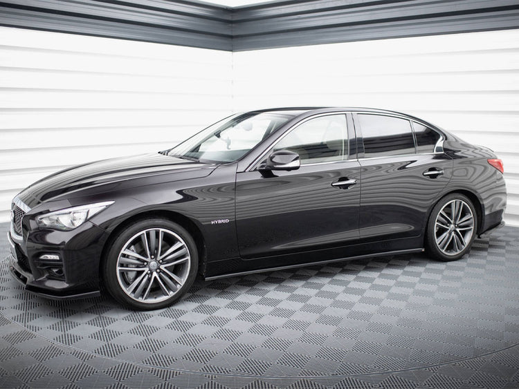 Side Skirts Diffusers V.2 Infiniti Q50 S Mk1 - Wayside Performance 