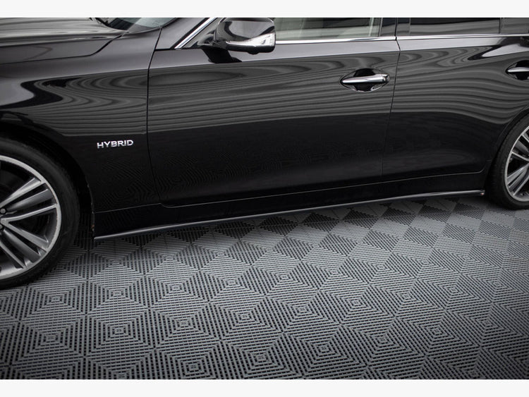 Side Skirts Diffusers V.2 Infiniti Q50 S Mk1 - Wayside Performance 