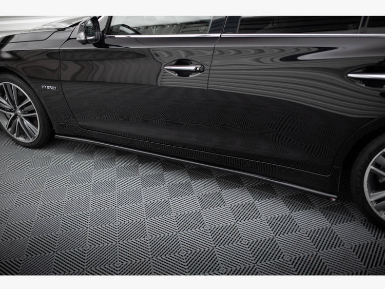 Side Skirts Diffusers V.2 Infiniti Q50 S Mk1 - Wayside Performance 