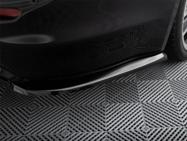 Rear Side Splitters V.2 Infiniti Q50 S Mk1 - Wayside Performance 