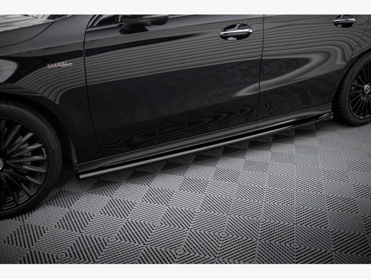 Side Skirts Diffusers Mercedes-AMG A35 W177 Facelift - Wayside Performance 