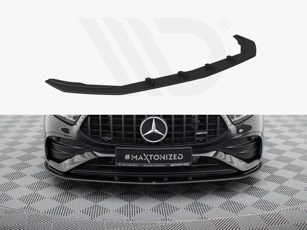 Street PRO Front Splitter Mercedes-AMG A35 W177 Facelift - Wayside Performance 