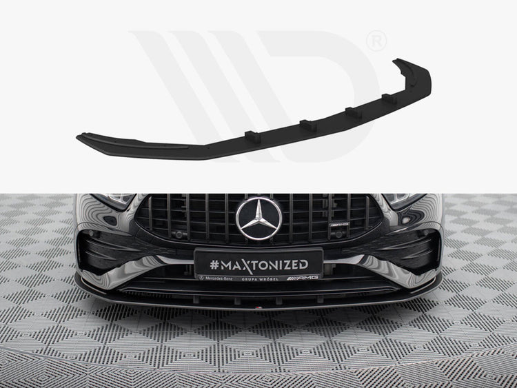 Street PRO Front Splitter Mercedes-AMG A35 W177 Facelift - Wayside Performance 