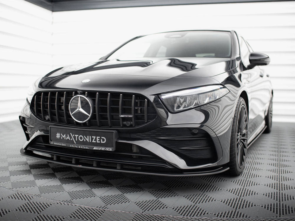 Street PRO Front Splitter Mercedes-AMG A35 W177 Facelift - Wayside Performance 