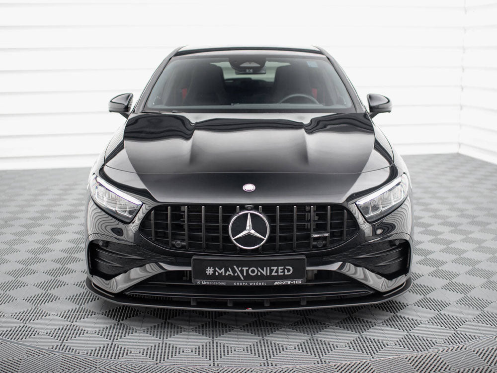 Street PRO Front Splitter Mercedes-AMG A35 W177 Facelift - Wayside Performance 