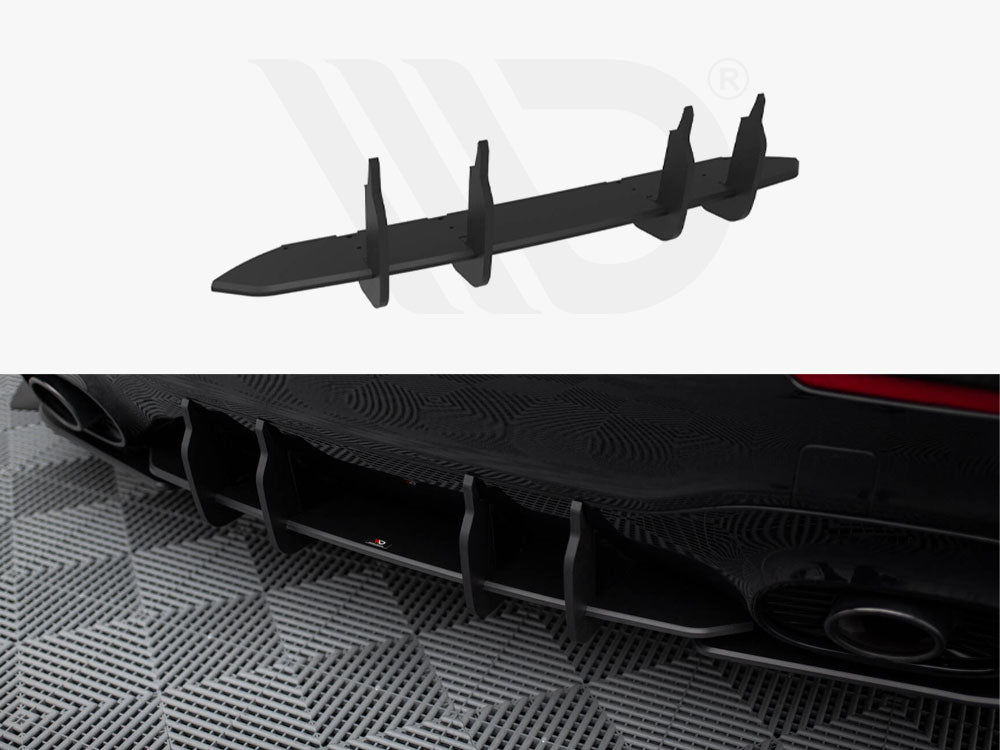 Street PRO Rear Diffuser Mercedes-AMG A35 Hatchback W177 - Wayside Performance 